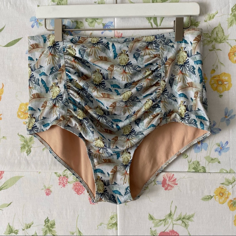 Ruched 2.0 Kortni Jeane Gone Bananas Swim Bottoms